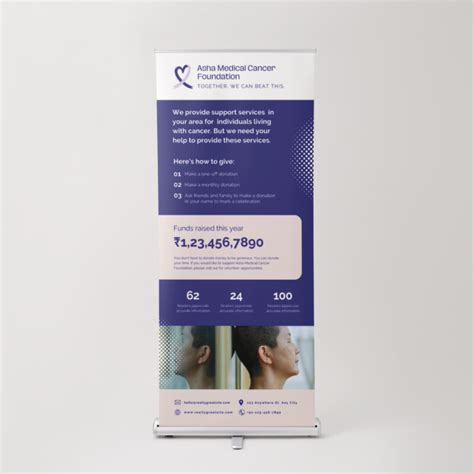 charity retractable banner templates|Retractable Banner Design Templates .